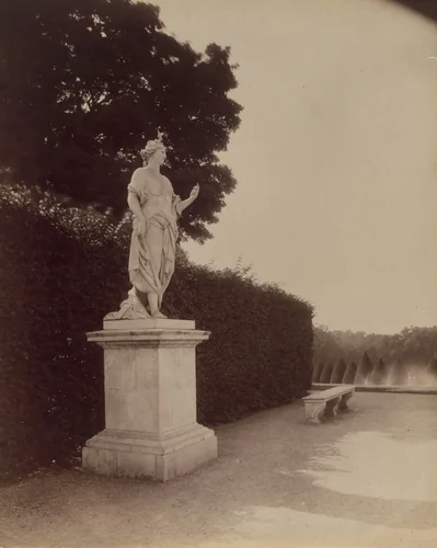 Versailles -- Le Point du Jour par Marsy by Eugène Atget, photograph, 1901