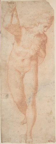 Hermaphrodite by anonymous, drawing, 1568-1640