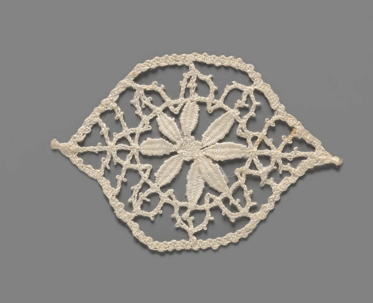 Motief van kloskant in de vorm van een spitsovaal by Sophia Gerardine Cenijn-Smit, other, 1914