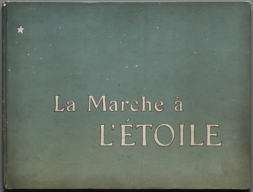 The Progress of the Stars: Cover by Henri Rivière, book, 1890