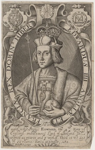 King Edward IV by Renold Elstrack, print, 1571-1625