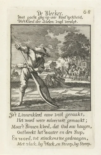 Bleker by Caspar Luyken, print, 1694