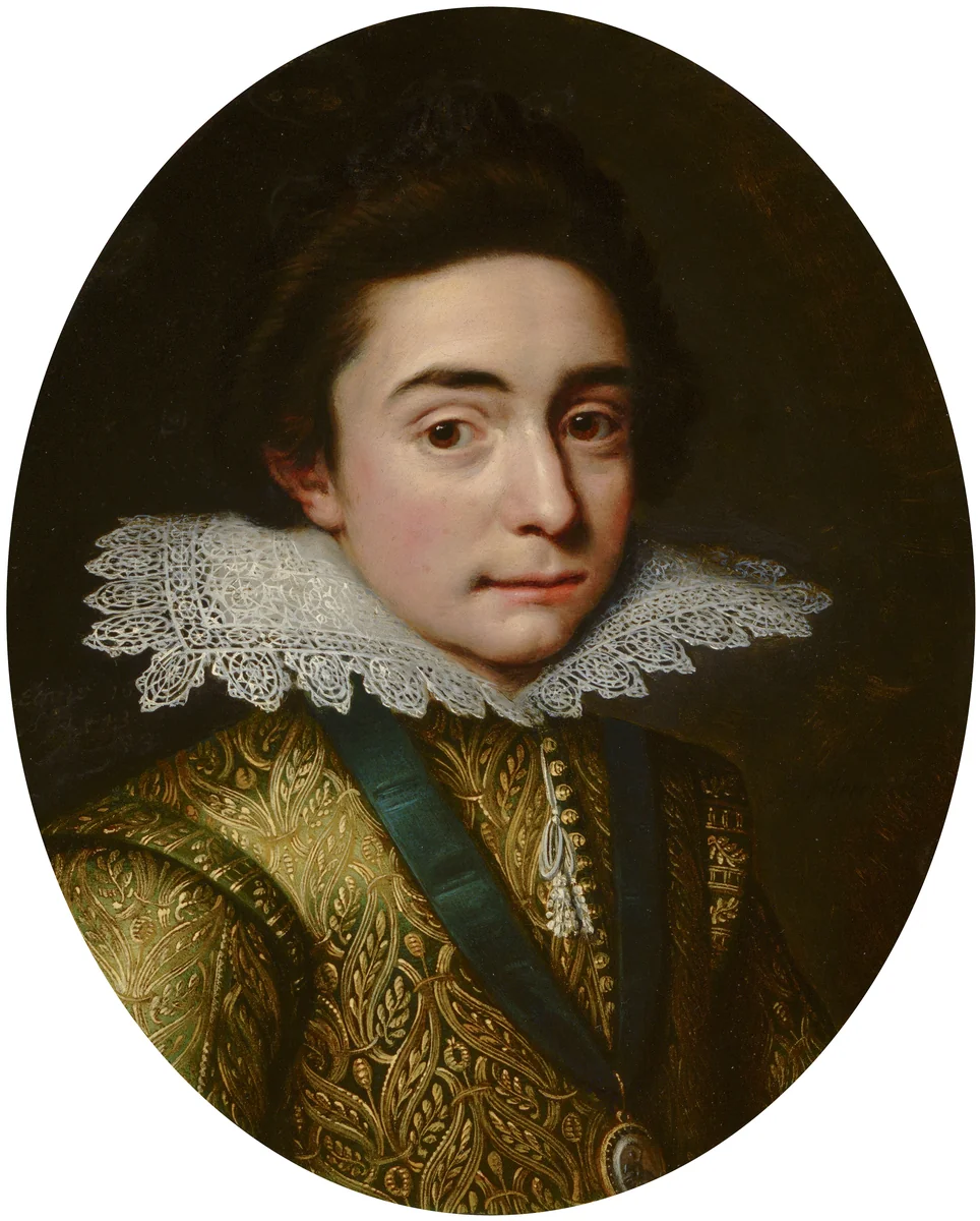 Portrait of Friedrich V (1596-1632) by Michiel Jansz. van Mierevelt, painting, 1613