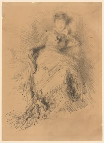 Study by James McNeill Whistler, print, 1878