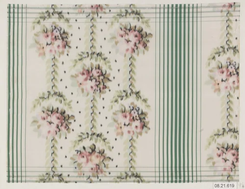 Textile sample by Unknown Designer, textile, 1900