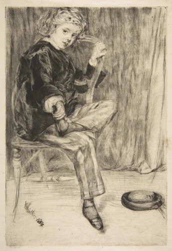 Arthur Haden by James McNeill Whistler, print, 1859