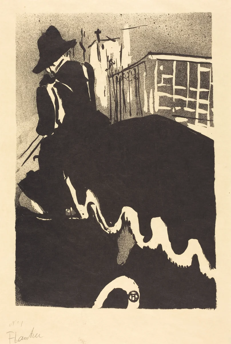 Last Ballad (Ultime ballade) by Henri de Toulouse-Lautrec, print, 1893