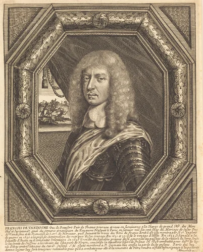 François de Vendôme, Duke of Beaufort by Balthasar Moncornet, print, 1600-1668