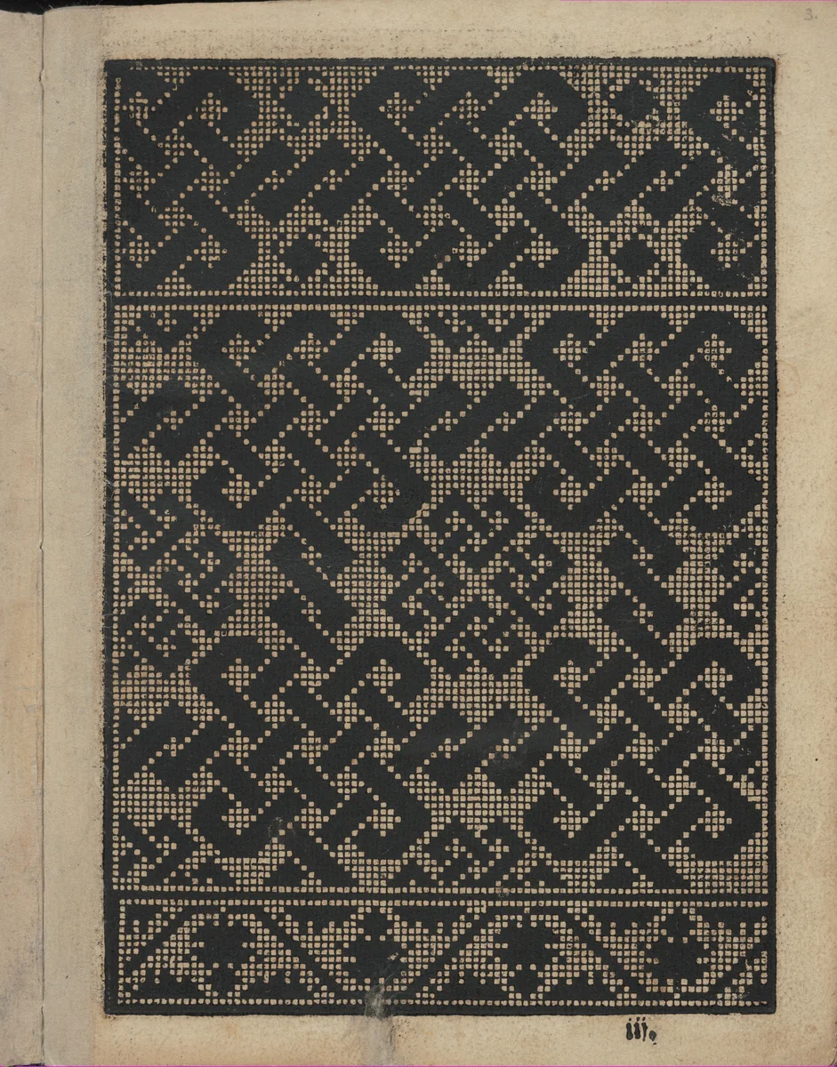 Libbretto nouellamete composto per maestro Domenico da Sera...lauorare di ogni sorte di punti by Domenico da Sera, book, 1532