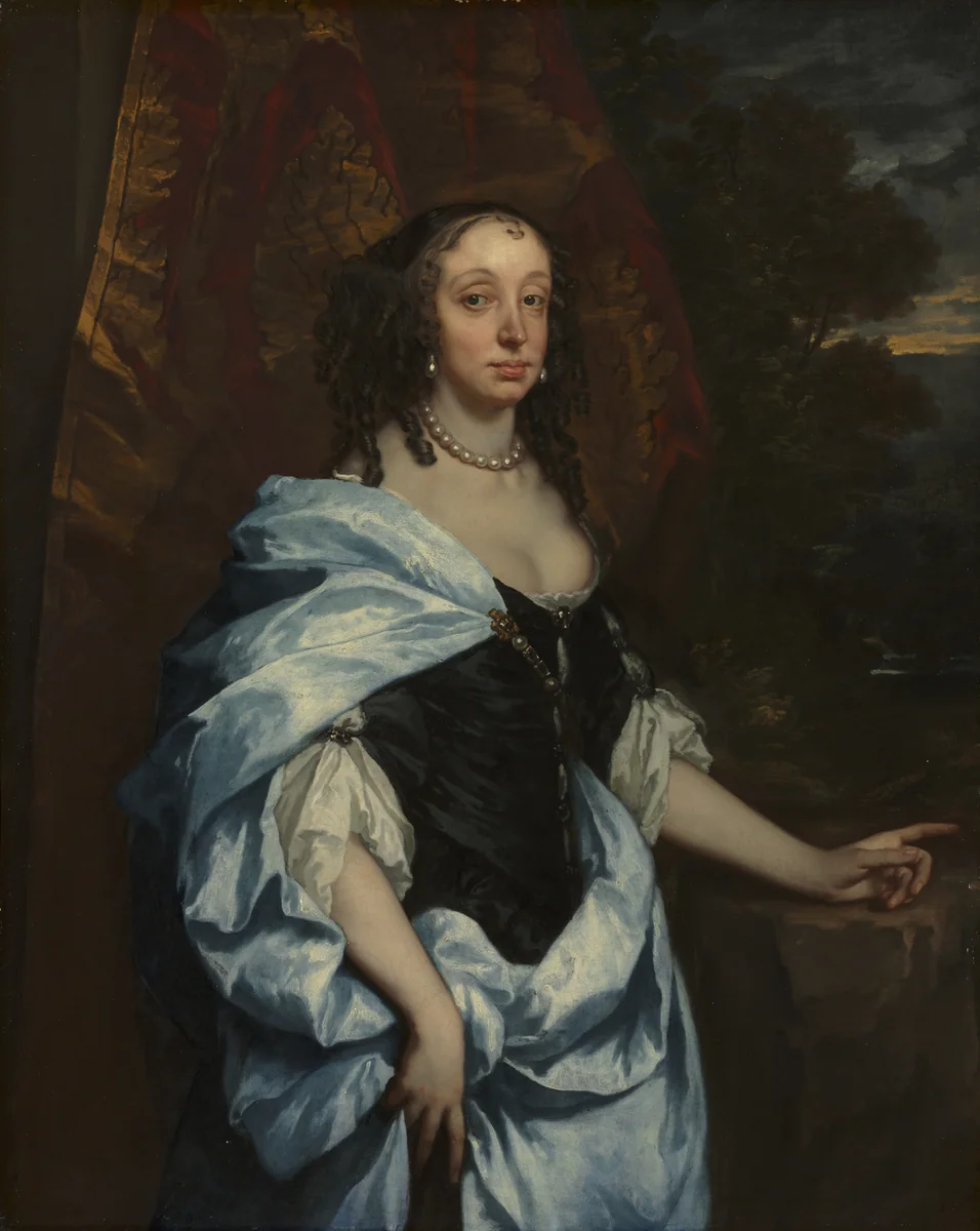 Portrait of Mrs. Leneve by Peter Lely, painting, 1652-1662