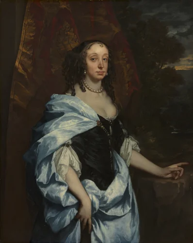 Portrait of Mrs. Leneve by Peter Lely, painting, 1652-1662
