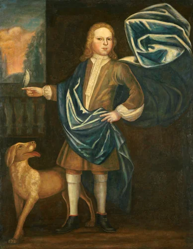 Boy of the Beekman Family by American 18th Century, painting, 1720