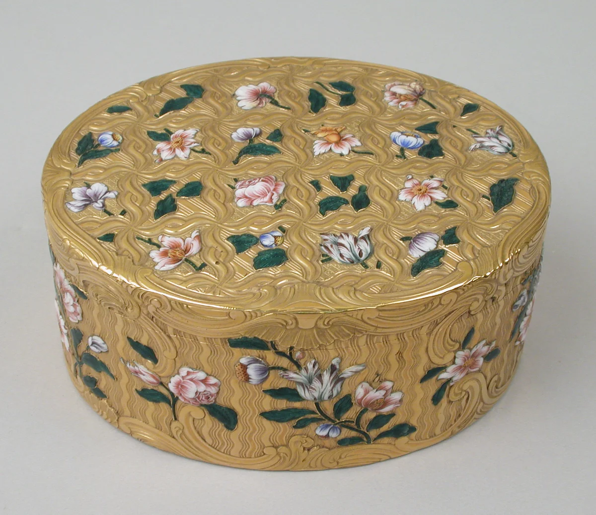 Snuffbox by Jean Frémin, metalwork, 1756-1757