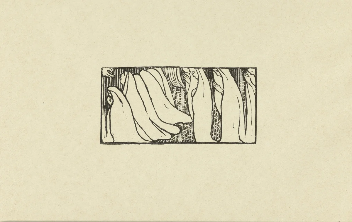 Illustratie bij gedicht uit dichtbundel Sagesse van Paul Verlaine by Maurice Denis, print, 1895