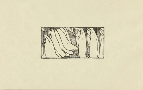 Illustratie bij gedicht uit dichtbundel Sagesse van Paul Verlaine by Maurice Denis, print, 1895