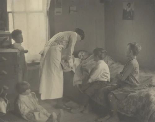 Visiting Nurse by Laura Gilpin, photograph, 1927