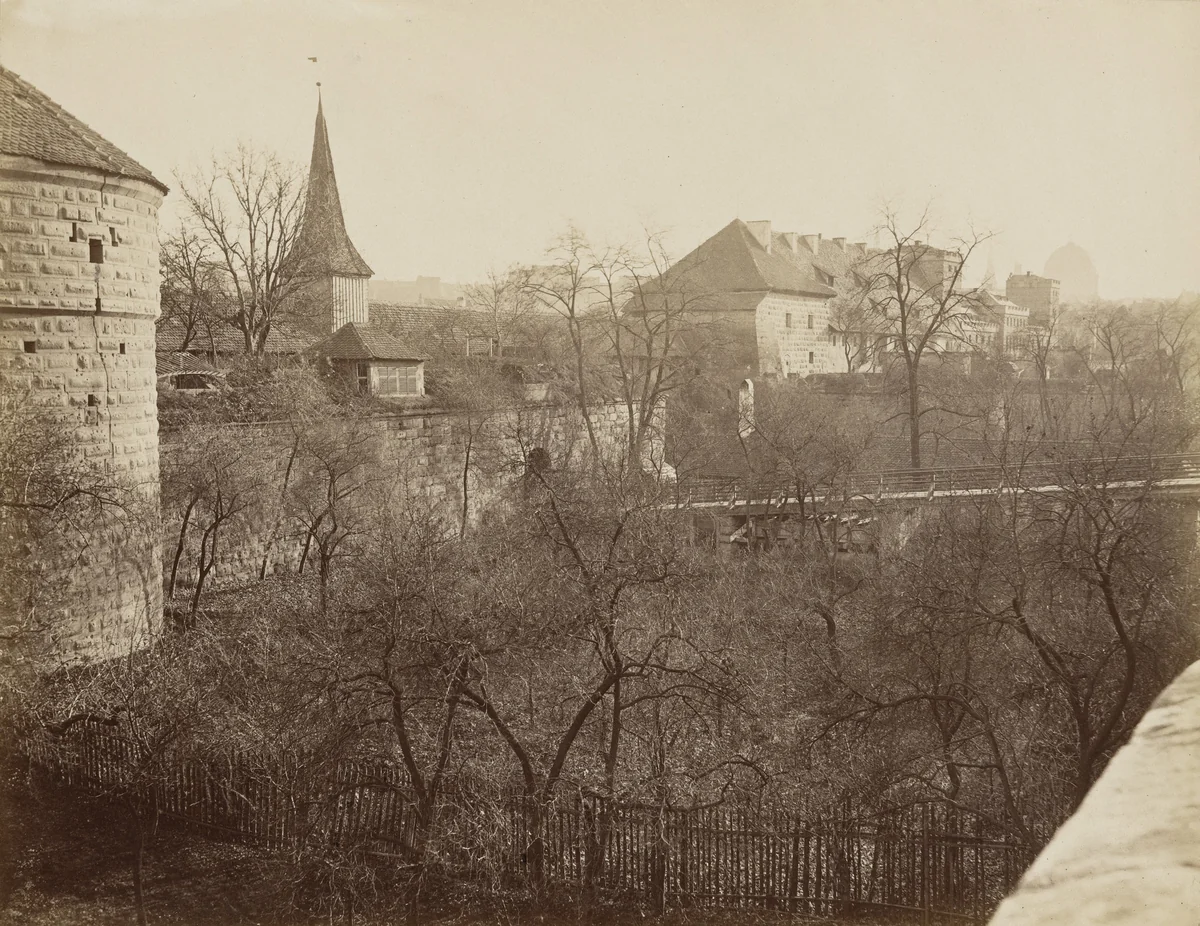 Hallerthörlein by Johann Hahn, photograph, 1871