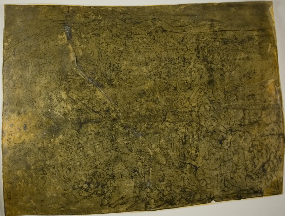 The Great Battle by Rodolphe Bresdin, print, 1878-1888