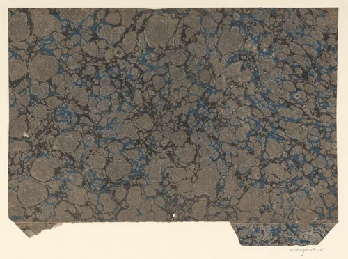 Granietmarmer in zwart, blauw en grijs by anonymous, other, 1700-1900