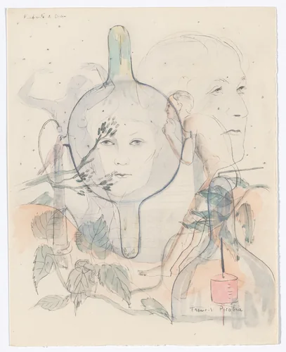 Duplicate of L'infinité de Dieu (The Infinity of God) from Le Peseur d'âmes (The Weigher of Souls) by Francis Picabia, illustrated book, 1931