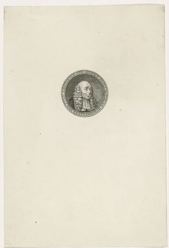 Portret van Hendrik Danielsz. Hooft by Abraham Jacobsz. Hulk, print, 1787