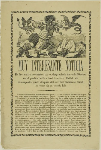 Very Interesting News by José Guadalupe Posada, print, 1905-1915