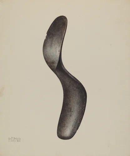 Shoe Last by George Bobholz, index of american design, 1938