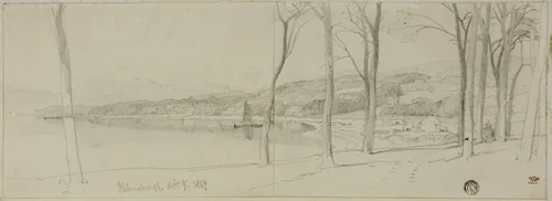 Helensburgh, Scotland by William Leighton Leitch, drawing, 1869-1883