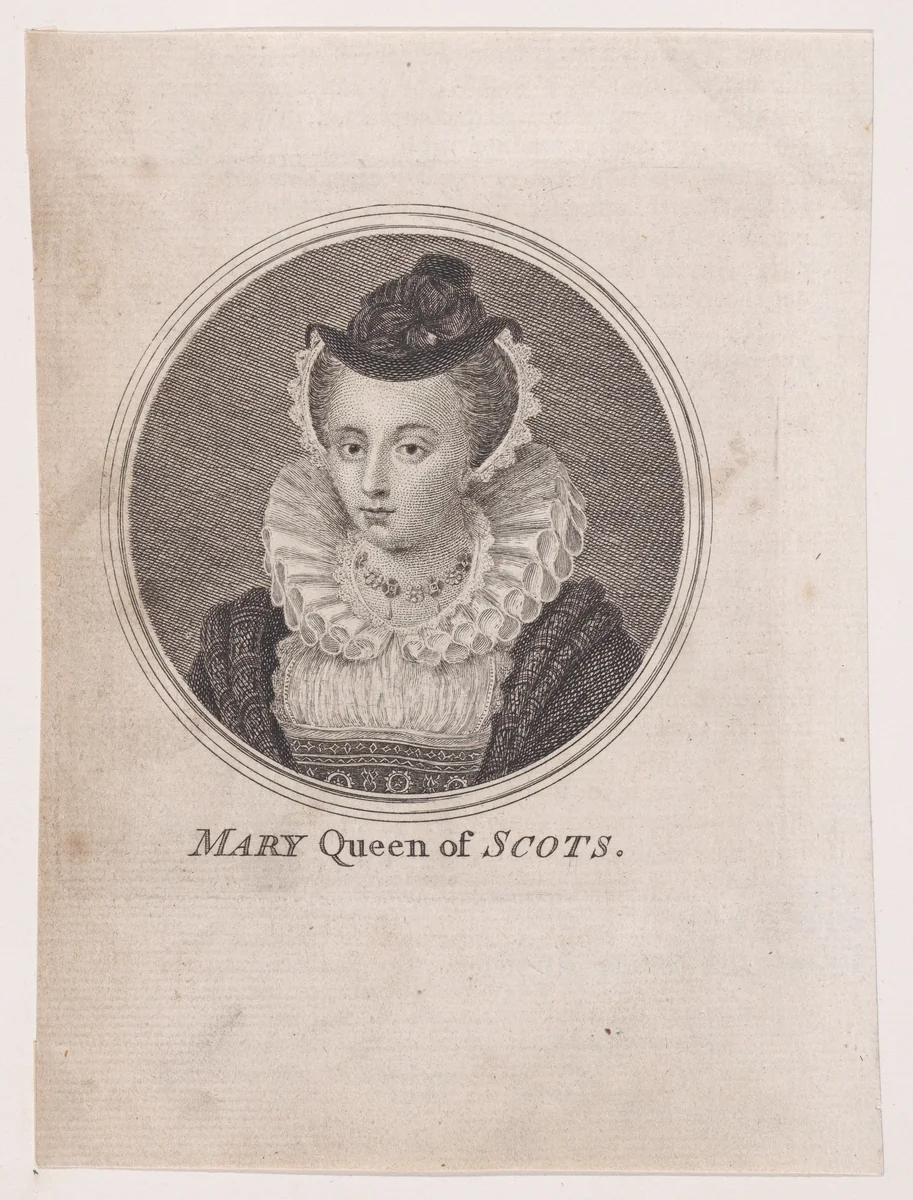 Mary, Queen of Scots (from "The History of England") by Robert Strange, print, 1752-1762