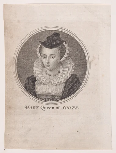 Mary, Queen of Scots (from "The History of England") by Robert Strange, print, 1752-1762
