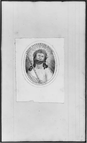 "Christ Crowned with Thorns" (from Sketchbook) by John William Casilear, artwork, 1811-1893