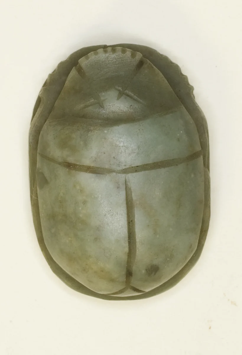 Heart Scarab by Egyptian, other, -1550--1069
