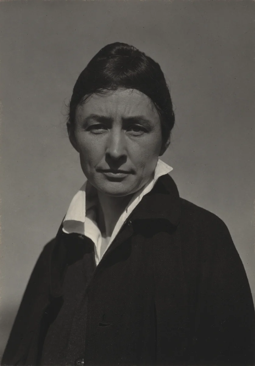 Georgia O'Keeffe by Alfred Stieglitz, photograph, 1924-1925