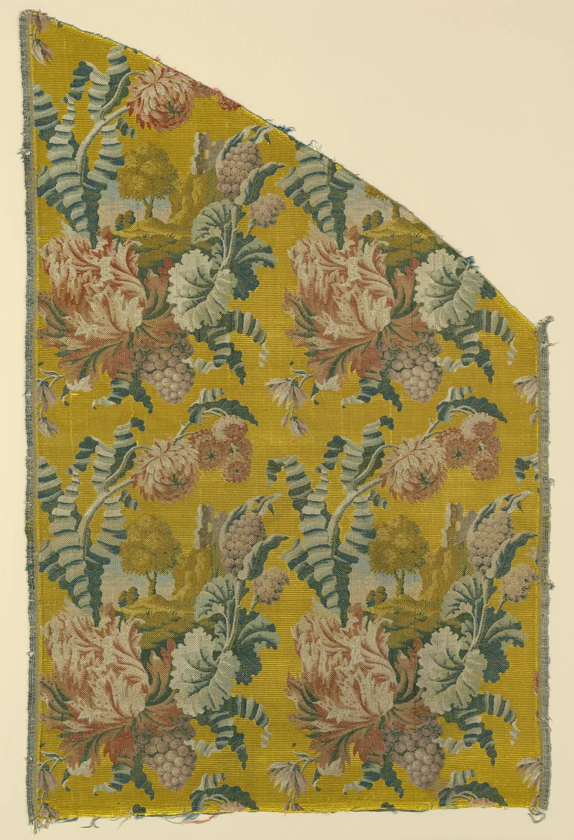 Panel by France, textile, 1726-1749