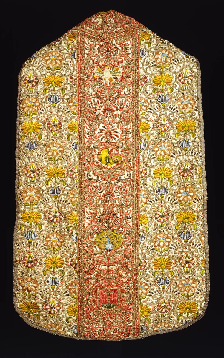 Chasuble by Probably Italy or Sicily, textile, 1601-1675