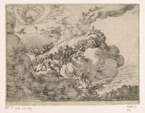 Lucht by Johann Wilhelm Baur, print, 1631-1632