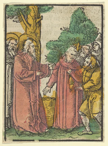 Christ Healing the Deaf-Mute, from Das Plenarium by Hans Schäufelein, print, 1517