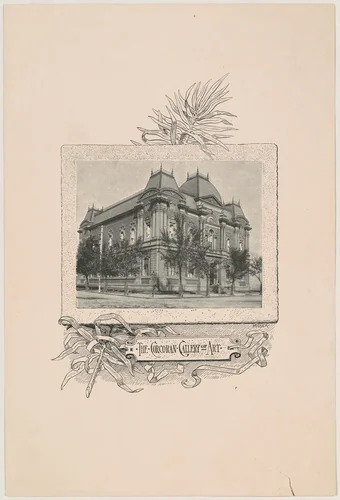 The Corcoran Gallery of Art by James Henry Moser, print, 1892