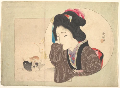 Print by Keisai Eisen (渓斎英泉), print, 1790-1848