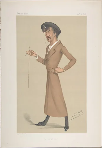 A Symphony (from "Vanity Fair") by Leslie Ward, print, 1878
