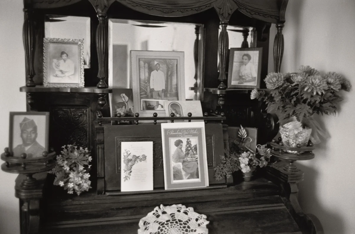 A Collection of Family Memorabilia, Daufuskie Island, South Carolina by Jeanne Moutoussamy-Ashe, photograph, 1979