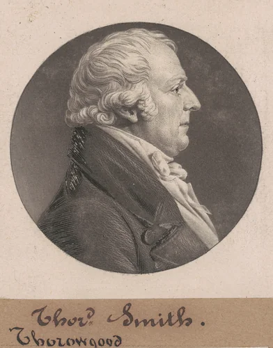 Thorowgood Smith by Charles B. J. Févret de Saint-Mémin, print, 1804