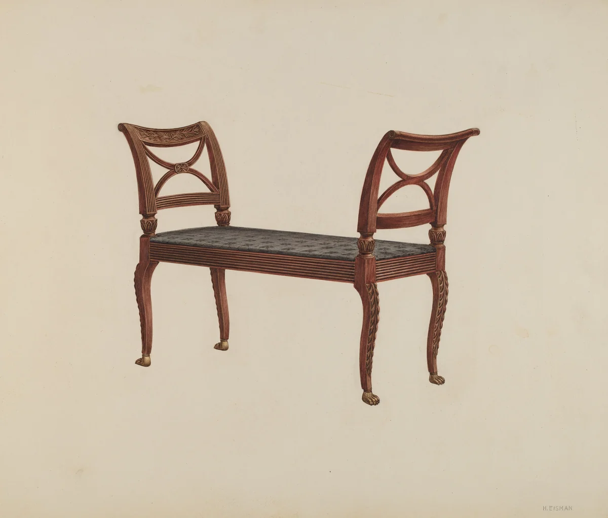 Window Seat by Harry Eisman, index of american design, 1939