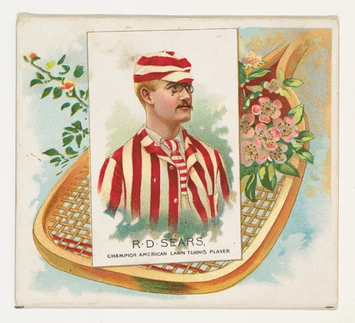 R.D. Sears, Champion American Lawn Tennis Player, from World's Champions, Second Series (N43) for Allen & Ginter Cigarettes by Allen & Ginter, print, 1888