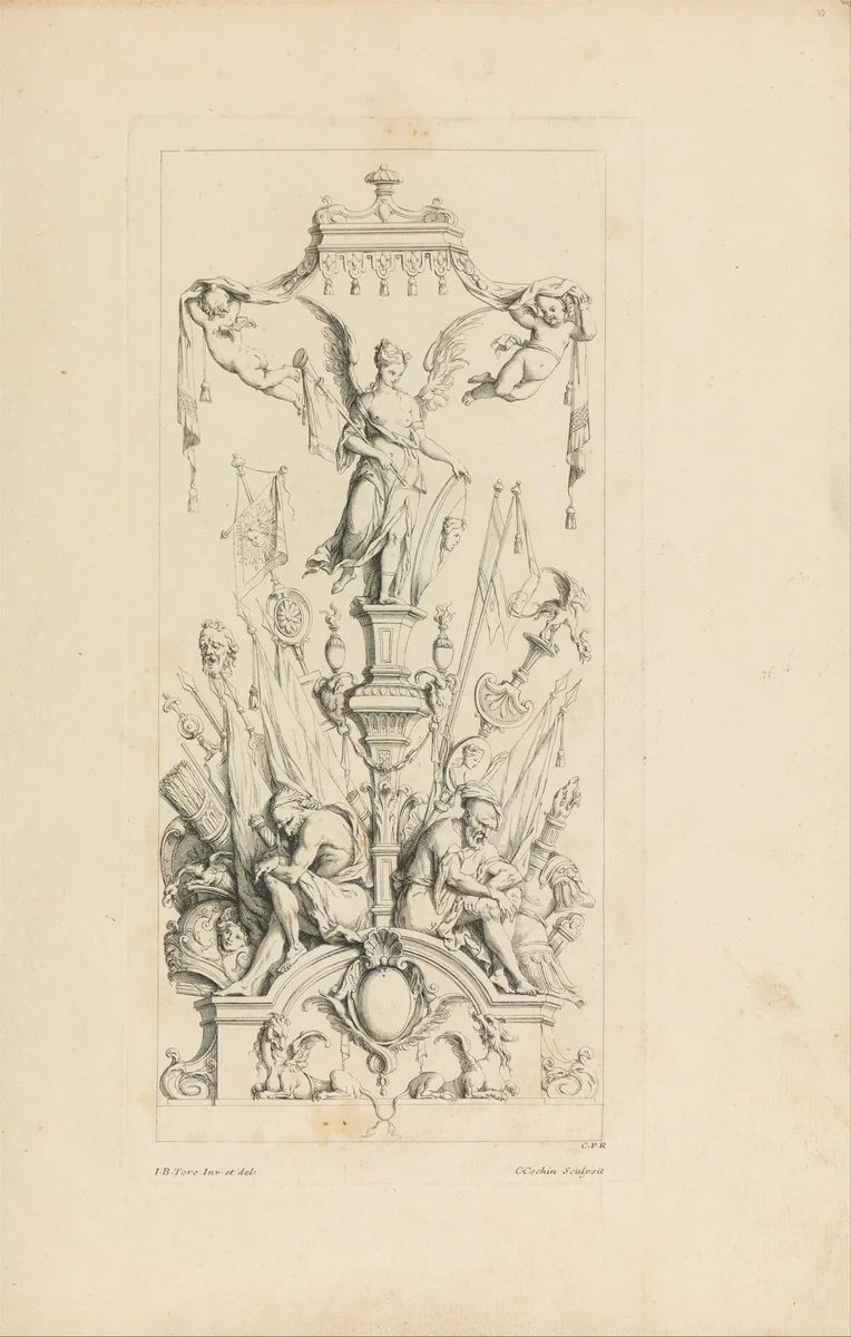 Trophées Nouvellement Inventez par J.B. Toro. by Jean Bernard Toro, book, 1716