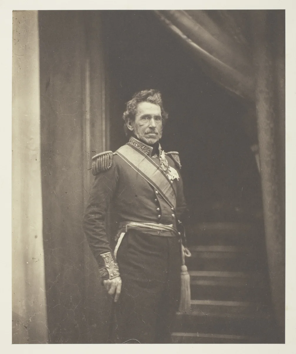 Lieutenant General Sir de Lacy Evans, G.C.B. by Roger Fenton, photograph, 1855