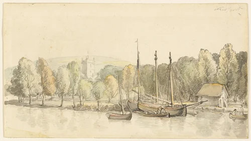 Newport by Thomas Rowlandson, painting, 1776-1827