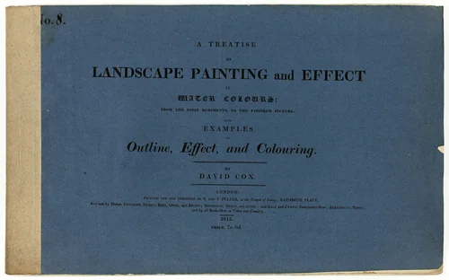 A Treatise on Landscape Painting and Effect in Water Colours: From the First Rudiments, to the Finished Picture No. 8 by David Cox, book, 1813
