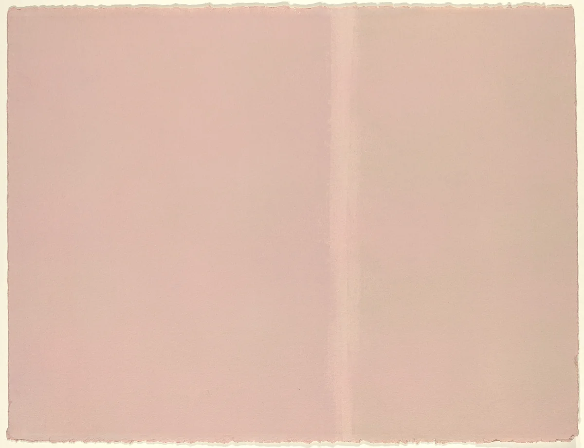 4 Aug '71 by Anne Truitt, drawing, 1971