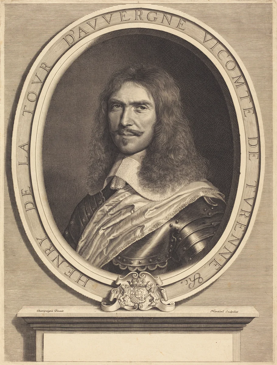 Marechal de Turenne by Robert Nanteuil
Philippe de Champaigne, print, 1649